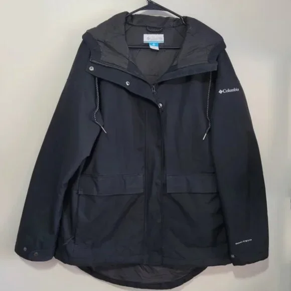 Columbia South Canyon Jacket- Black, XL, Waterproof - Picture 1 of 6